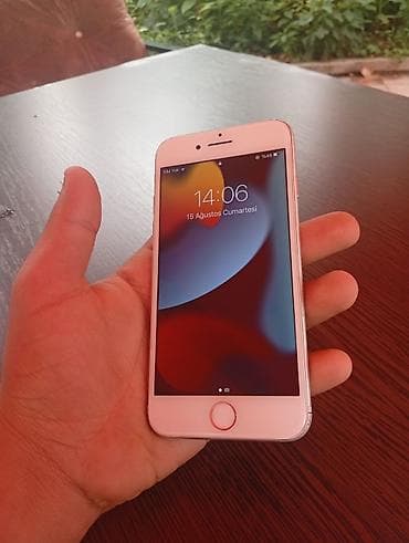 micro usb kabel: IPhone 7, 32 GB, Rose Gold, Barmaq izi — 2