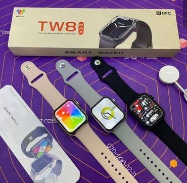 TW8 Max Apple Watch 8 super copy ⚜️ƏN Böyük Ekran Olan TW8 Max 🟡Ekran