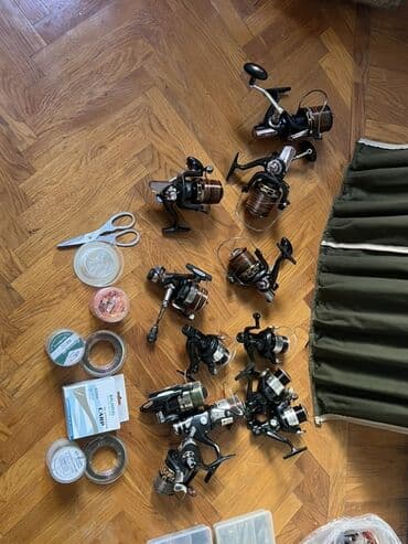 набор ключей: Balıqçılıq üçün tam dəst - Çevirmə (spinning) tipli bir neçə — 1