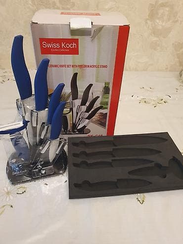 nerdivan modelleri: Swiss Koch Kitchen Collection – Keramik bıçaq dəsti Məhsul təsviri: - — 1