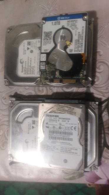 kompüte: Daxili Sərt disk (HDD) Western Digital (WD), 1 TB, 7200 RPM, 2.5" — 4