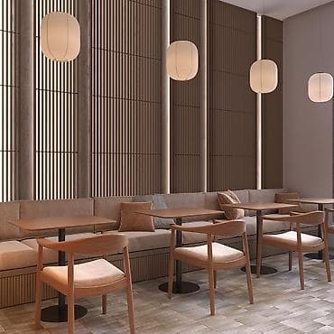 taxt doşəyi: Yapon üslublu interyer dizaynı və mebel kompleksi - Müasir minimalist — 4