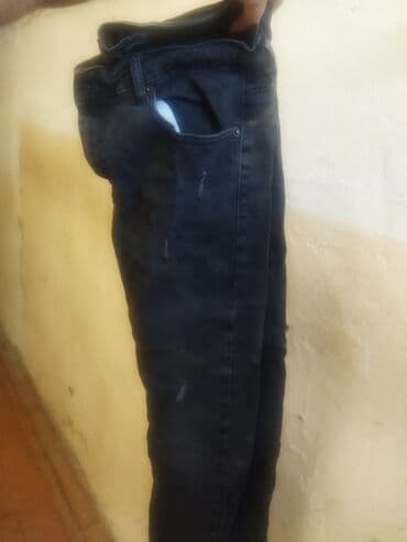 3 duymə koynək: Kişi geyim dəsti - 1 ədəd boz rəngli kişi şalvarı: yan ciblikli — 10