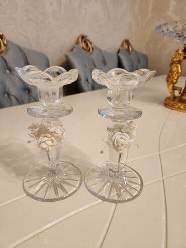 ritual şamlar: Şamdan
2 si bir yerdə 30 azn
çatsız sınıqsız — 2