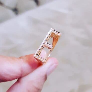 tek qizil gul qiymeti: Toy, Üzük, Sarı qızıl, 585 Əyar, Qaşsız — 2