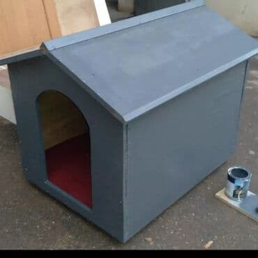 goyərcin yuvaları: Rəngli taxta heyvan evi/budaq evciyi - Material: taxta konstruksiya — 36