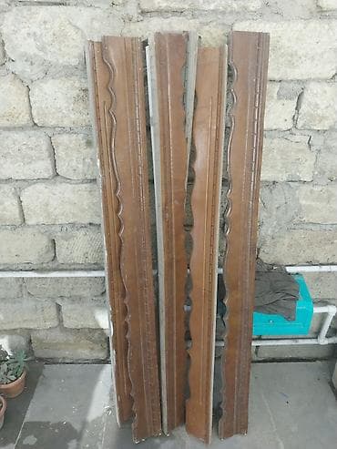 Perde karnizleri satilir uzunlugu 1.50 dir cemi 6 ededir hamisi bir — 4