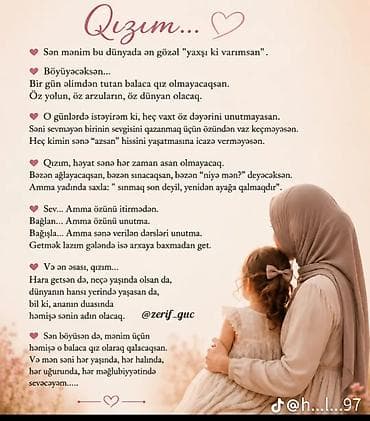 daye işleri: Salam. dayəyəm Xırdalanda öz evimdə uşaqa baxiram.Ailəliyəm bir Qızım — 1
