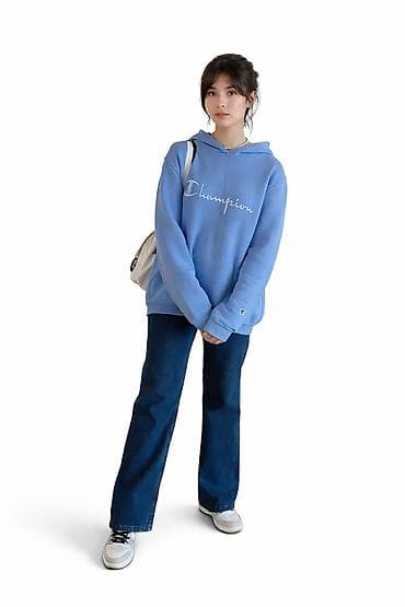 Женская одежда: Champion sweatshir, A class, hec geyinilmeyib, baha alinib, cox — 1
