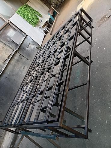 Дом и сад: Для девочки и мальчика, Кровать, Без матраса, Без выдвижных ящиков, Железные — 3