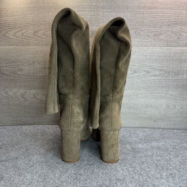 sapaşki modelleri 2021: Uzunboğaz, Zara, Ölçü: 37, rəng - Qəhvəyi, İşlənmiş — 3