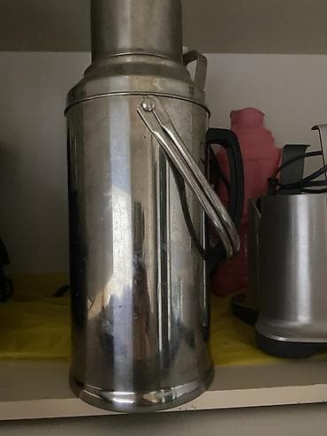 Rəng - Gümüşü, Termos, Paslanmayan polad, 3 l