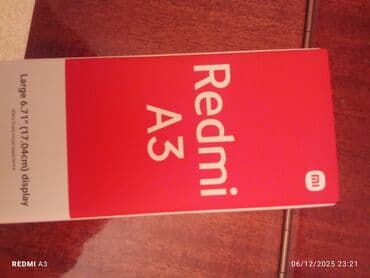 tikanlı tel: Salam Satilir. RedmiA3 di 128 yaddas 070 641 21 16 isdeyen bu — 2