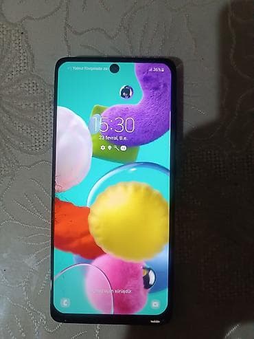 samsung a51 ekran: Samsung Galaxy A50, 64 GB, rəng - Göy, İki sim kartlı — 1