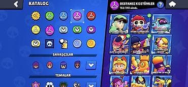 Brawl Stars oyun hesabı - Kupa sayı: 76,829 - Prestij: III - Toplam — 4
