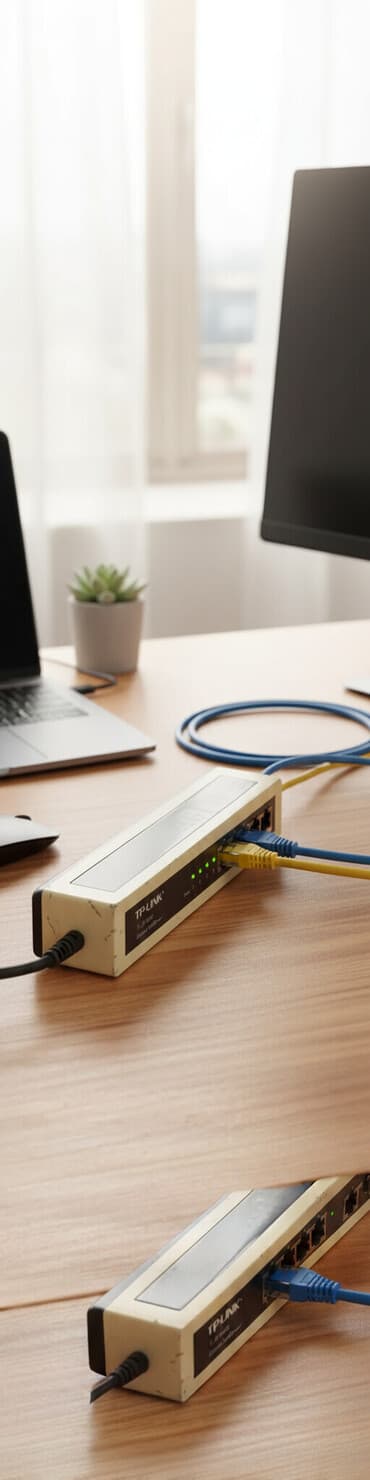 Tplink Switch 5 port Işlekdir