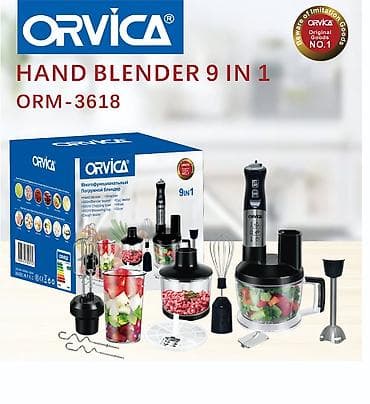 blendirler: Blender Mikser Orvica 3618 model yeni 9-u 1-də blender dəsti !! Həm — 4