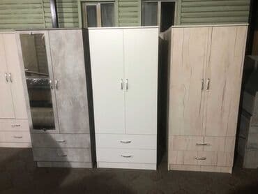 Yeni, Açılan, 2 qapılı Düz dolab, Qarderob, paltar dolabı