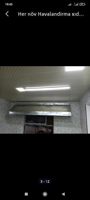 Moyka avadanlığı: Mətbəxlər üçün sənaye tipli havalandırma və tüstüçəkmə sistemi - — 9