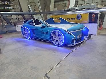 На заказ, Кровать-машина, С матрасом — 3