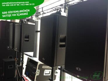 ses ucaldıcı: Samson RS115A - Səs Ucaldıcı Tam diapozonlu səs sistemi. 📍 RS-115A — 2