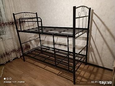 2 - Mərtəbəli metal Çarpayı Yenidir, Kefiyyətlidir dözümlüdür- — 3