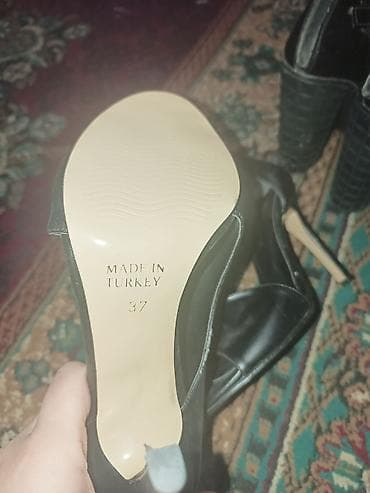 tufliler 2020: Qadın hündürdaban ayaqqabısı – My Topuk brendi - Rəng: qara - Model — 3