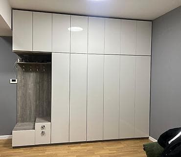 стенка для спальни: Dəhliz üçün dizayner dolab sistemi TƏCİLİ SATILIR! Yeni yığılıb — 3