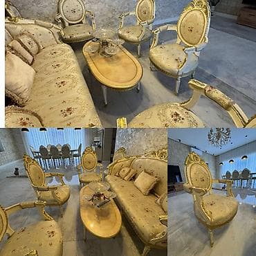 İşlənmiş, Divan, 2 kreslo