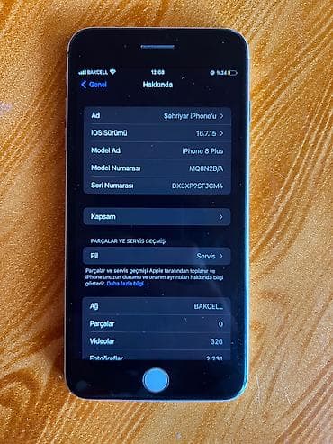 iphon 14: IPhone 8 Plus, 64 GB, Barmaq izi — 4