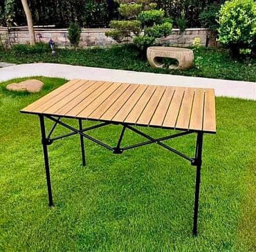 снять дачу с бассейном: Piknik stolu — 4