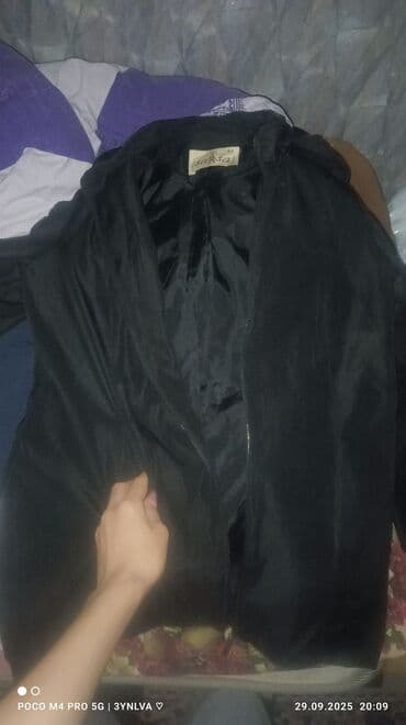 palto qadın üçün: Palto, Sassofono, 2XL, rəng - Qara — 3