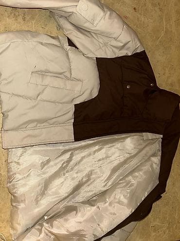 küləkçə: İki rəngli qış gödəkçəsi - Rəng: yuxarı hissə tünd qəhvəyi, aşağı — 6