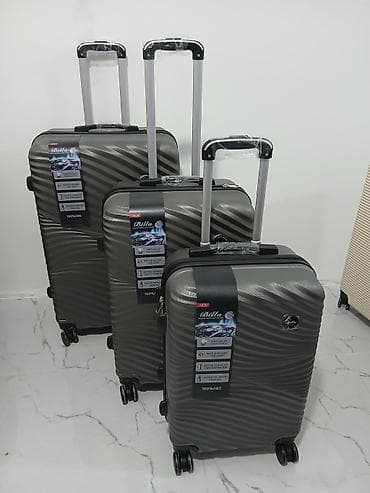S - 40 m M - 55 m L - 70 m Sərfəli və keyfiyyetli 3’l səyahət çamadan — 4