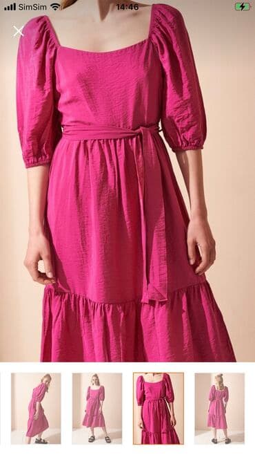 adl elbise: Never More markasıdır. Trendyoldan alınıb. Bir dəfə geyinilib — 1