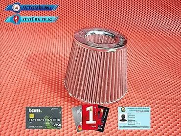qirmizi sam yandirmaq: Sport filter qırmızı bundan başqa hər növ avtomobi̇l aksessuarlarinin — 1