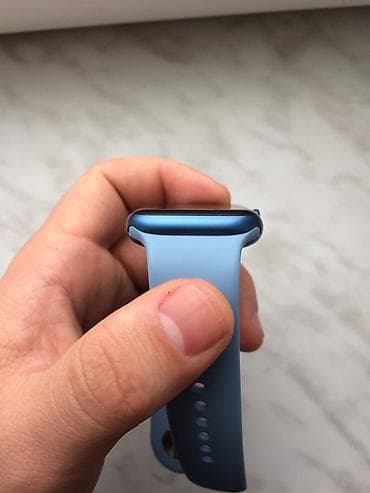 apple watch 7 41: Smart saat, Apple, Suya davamlı, rəng - Mavi — 7