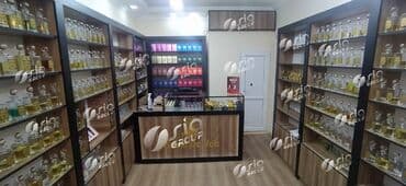 Siqaret vitrini ətir vitrini ətir mağazası vitrini meyvə vitrini — 1