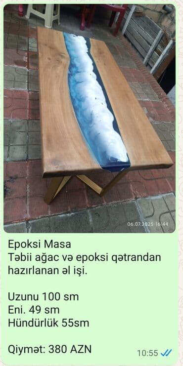 iran peci qurasdirilmasi: Düz masa, Açılmayan, Epoksid, Zəmanətsiz, Kredit yoxdur — 3