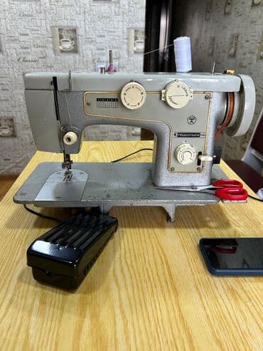 sonifer ət cəkən: Tikiş maşını Chayka, İşlənmiş,Elektromexaniki, 3 saplı, Ünvandan götürmə — 3