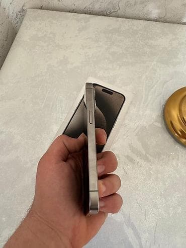 iphone faizsiz kredit: IPhone 15 Pro, 128 GB, Natural Titanium, Face ID — 5
