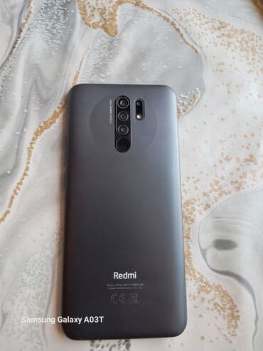 monitor ekran: Redmi 9, 32 GB, rəng - Boz, Barmaq izi — 2