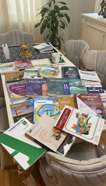 Orta məktəb fənləri üzrə dərslik və test vəsaitləri dəsti Məzmun: -