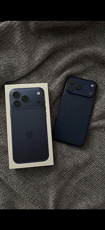 IPhone 17 Pro Max, 256 ГБ, Pacific Blue, Гарантия — 1
