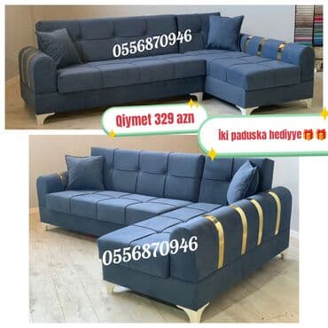 mətbəx ucun divan: Künc divan, Yeni, Açılan, Bazalı, Parça, Şəhərdaxili pulsuz çatdırılma — 6