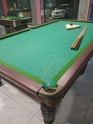 26 liq velosiped: Bilyard/Pul Yığma Masaları və Aksesuarları - İki tip bilyard masası — 2