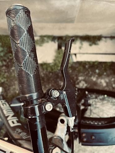 Детские велосипеды: Anmier dağ velosipedi - Güclü alüminium çərçivə, gümüş/qara rəng — 4