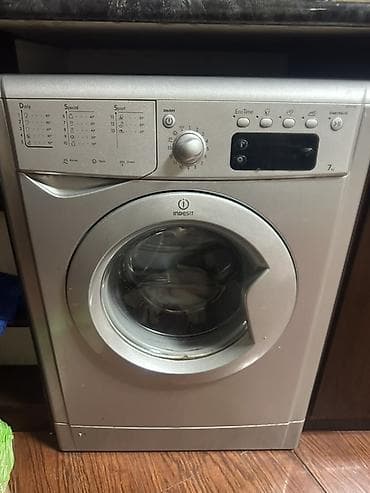 indesit: Paltaryuyan maşın Indesit, 7 kq, Təmirə ehtiyacı var, Avtomat, Qurutma var — 1