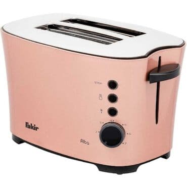 karaca toster qiymeti: Тостер Fakir, цвет - Розовый, Новый, Самовывоз, Доставка в районы, Бесплатная доставка — 1
