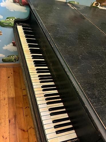 gitara akustik: J. Günther (Breveté Bruxelles) kuyruklu piano - Marka/model: J — 8